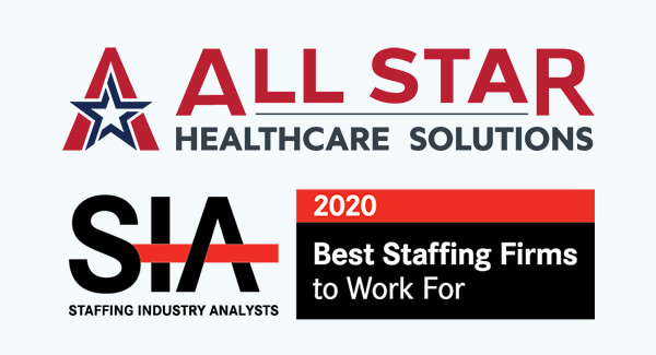 Feature image All Star Logo with SIA 2019 Best Staffing Firms to Work For Logo
