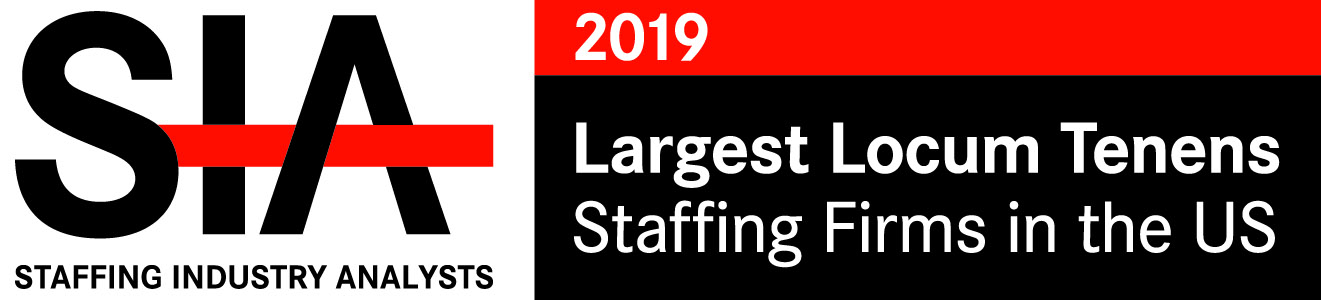 SIA 2019 Largest Locum Tenens Staffing Firms in the US Logo