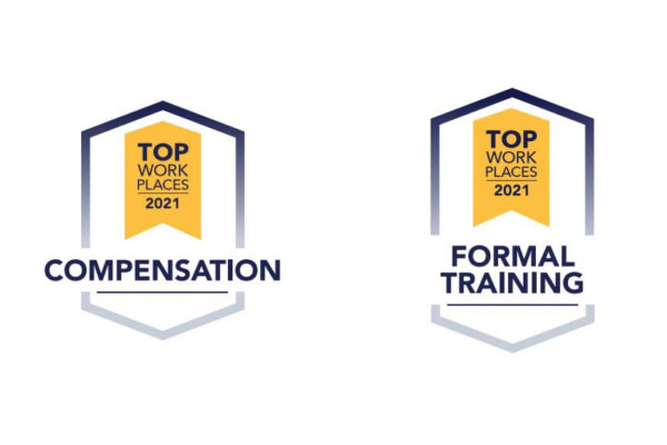 Energage Awards 2021 Comp And Training Logo
