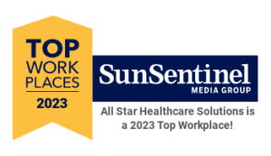 All Star Healthcare Solutions Receives Top Workplaces Honor from Sun Sentinel