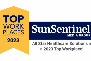 All Star Healthcare Solutions Receives Top Workplaces Honor from Sun Sentinel
